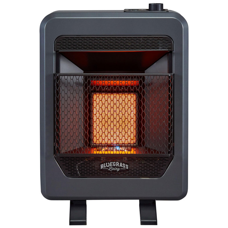Bluegrass Living Natural Gas Infrared Heater with Base Feet Wayfair